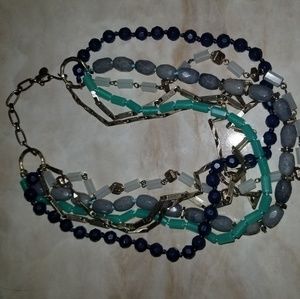 Layered statement necklace